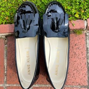 Anne Klein Patent Leather Iflex Loafer
